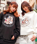 JACKROSE(ジャックローズ) |【GALFY×GALLIS ADDICTION】 ツギハギボロボロパーカー *セットアップ対応(MENS)