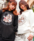 JACKROSE(ジャックローズ) |【GALFY×GALLIS ADDICTION】 ツギハギボロボロパーカー *セットアップ対応(MENS)