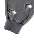 JACKROSE(ジャックローズ) |【GALFY×GALLIS ADDICTION】 ツギハギボロボロパーカー *セットアップ対応(MENS)
