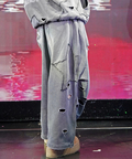 JACKROSE(ジャックローズ) |【GALFY×GALLIS ADDICTION】 ツギハギボロボロパンツ *セットアップ対応(MENS)