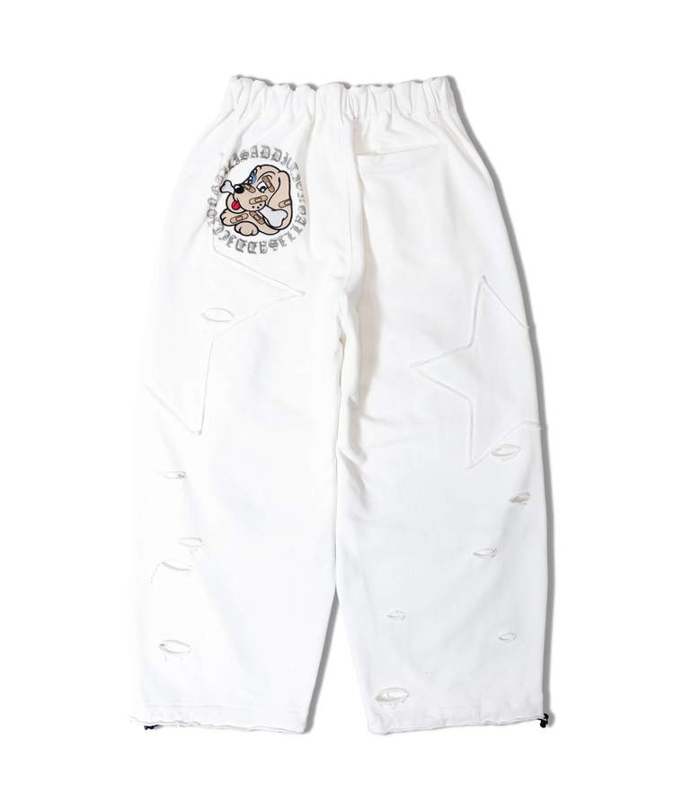 JACKROSE(ジャックローズ) |【GALFY×GALLIS ADDICTION】 ツギハギボロボロパンツ *セットアップ対応(MENS)