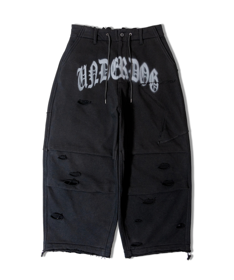 JACKROSE(ジャックローズ) |【GALFY×GALLIS ADDICTION】 ツギハギボロボロパンツ *セットアップ対応(MENS)