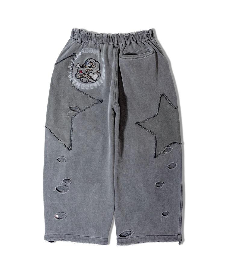 JACKROSE(ジャックローズ) |【GALFY×GALLIS ADDICTION】 ツギハギボロボロパンツ *セットアップ対応(MENS)