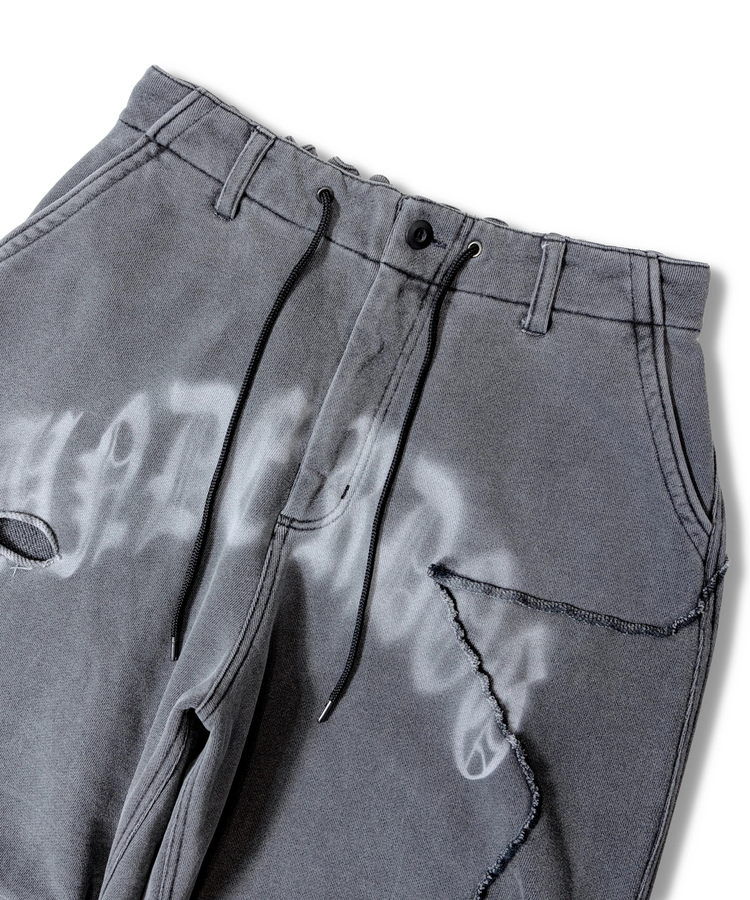 JACKROSE(ジャックローズ) |【GALFY×GALLIS ADDICTION】 ツギハギボロボロパンツ *セットアップ対応(MENS)