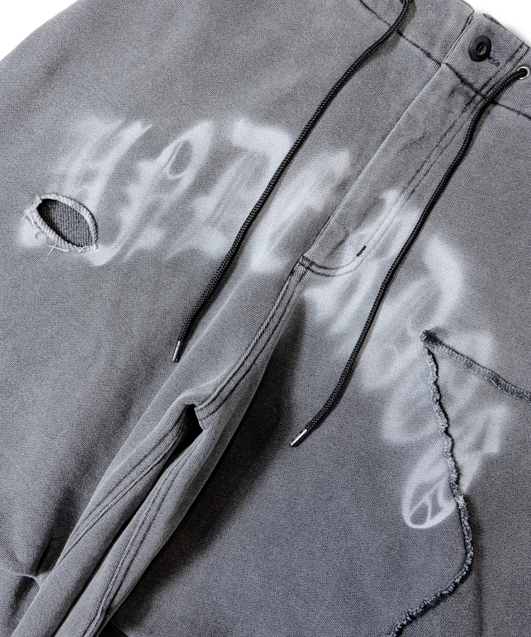 JACKROSE(ジャックローズ) |【GALFY×GALLIS ADDICTION】 ツギハギボロボロパンツ *セットアップ対応(MENS)