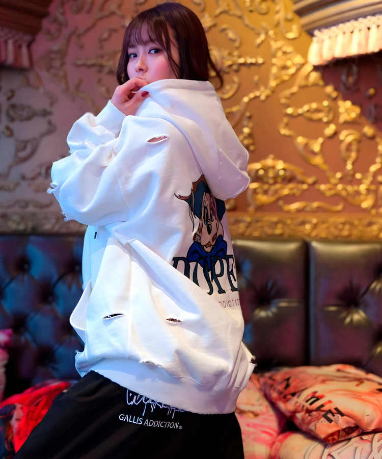 JACKROSE(ジャックローズ) |【GALFY×GALLIS ADDICTION】 ガリスモDOPEジップパーカー(MENS)