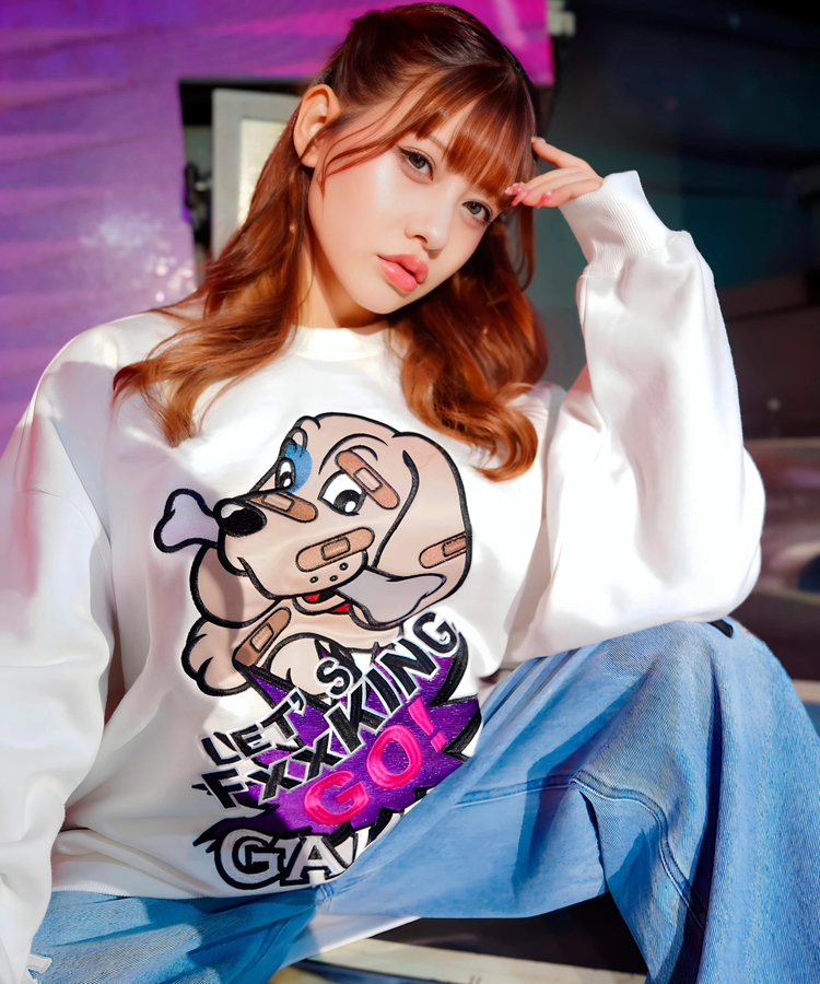 JACKROSE(ジャックローズ) |【GALFY×GALLIS ADDICTION】 別注GOGO!スウェット(MENS)