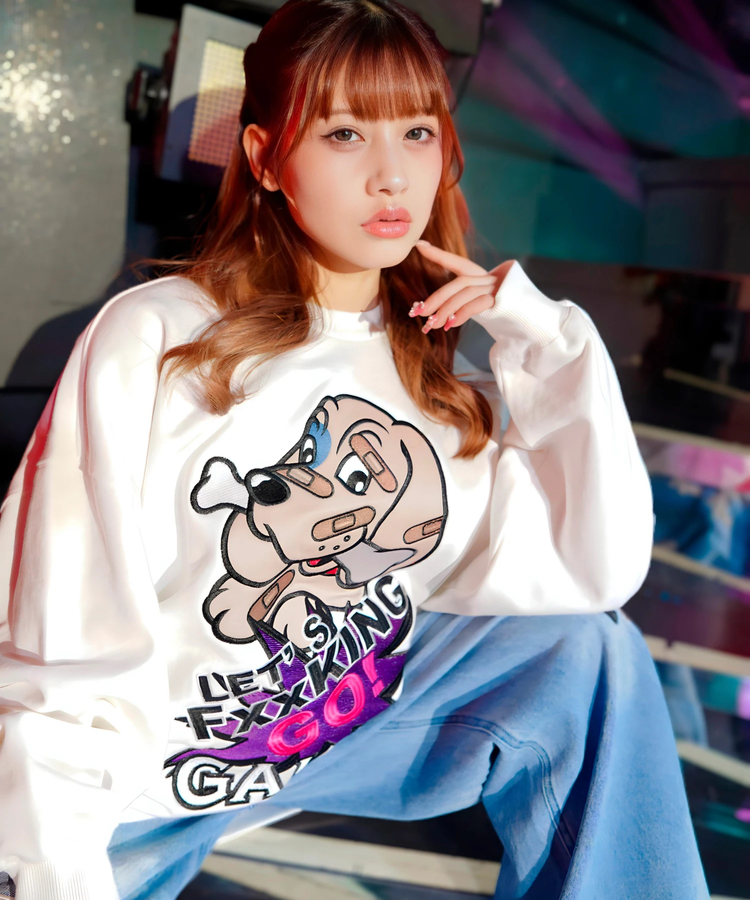JACKROSE(ジャックローズ) |【GALFY×GALLIS ADDICTION】 別注GOGO!スウェット(MENS)