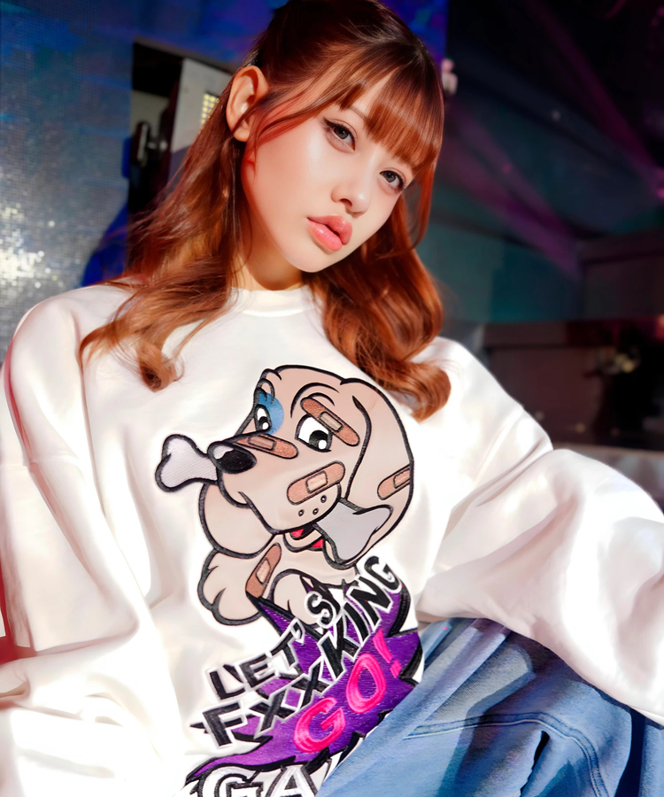 JACKROSE(ジャックローズ) |【GALFY×GALLIS ADDICTION】 別注GOGO!スウェット(MENS)