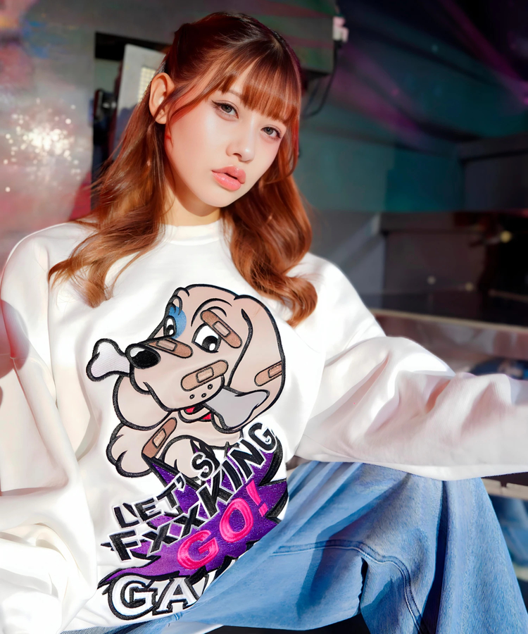JACKROSE(ジャックローズ) |【GALFY×GALLIS ADDICTION】 別注GOGO!スウェット(MENS)