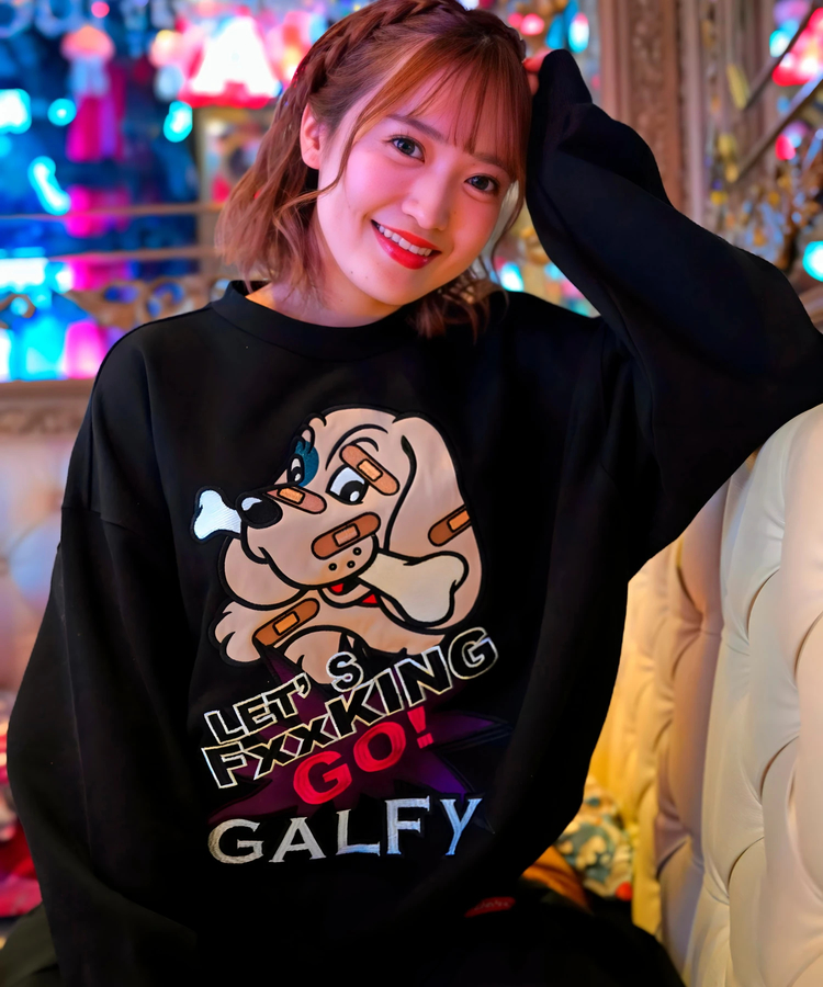 JACKROSE(ジャックローズ) |【GALFY×GALLIS ADDICTION】 別注GOGO!スウェット(MENS)