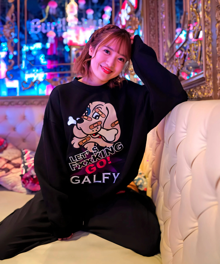 GALFY×GALLIS ADDICTION】 別注GOGO!スウェット(MENS