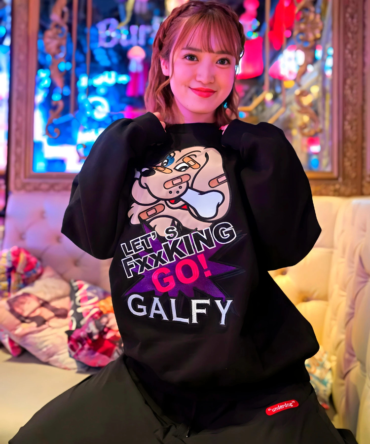 JACKROSE(ジャックローズ) |【GALFY×GALLIS ADDICTION】 別注GOGO!スウェット(MENS)