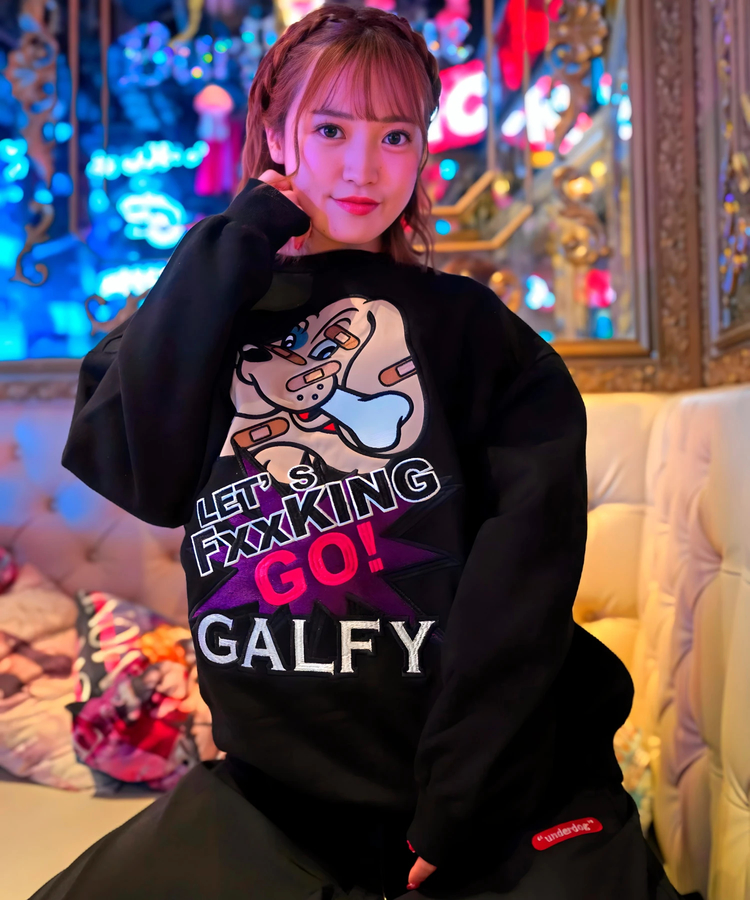 JACKROSE(ジャックローズ) |【GALFY×GALLIS ADDICTION】 別注GOGO!スウェット(MENS)