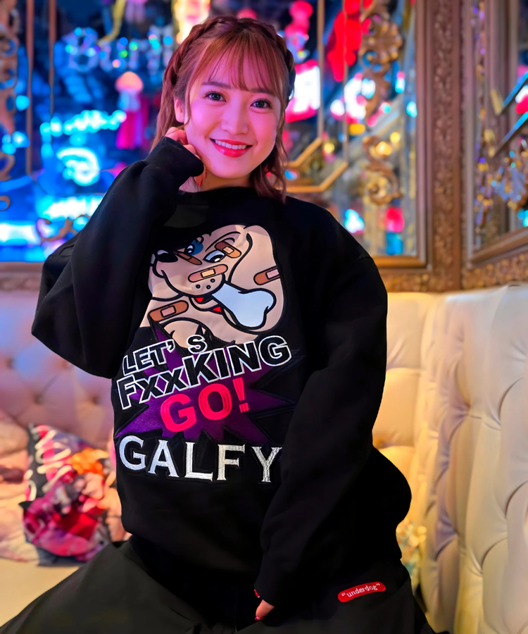 JACKROSE(ジャックローズ) |【GALFY×GALLIS ADDICTION】 別注GOGO!スウェット(MENS)