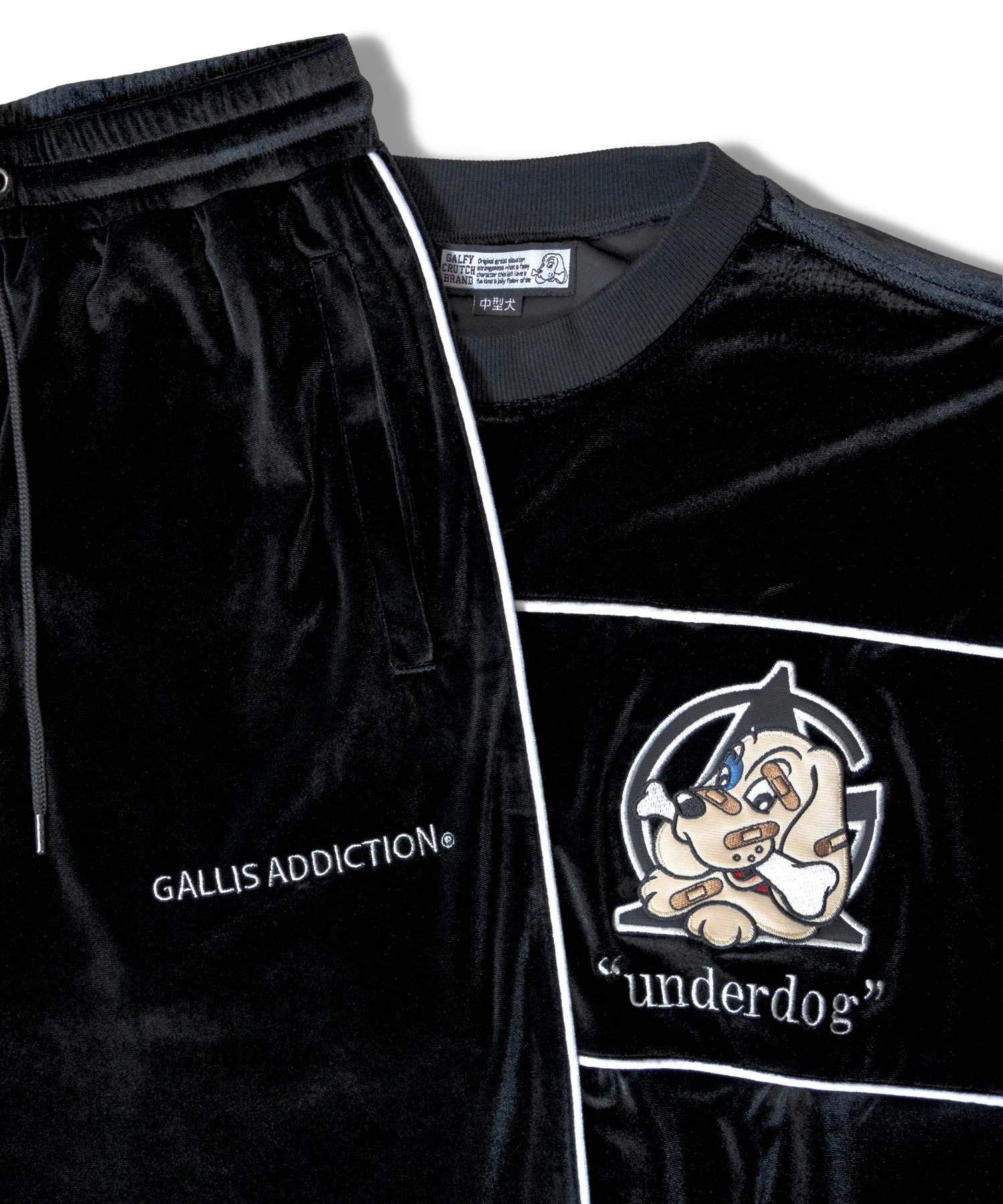 GALFY×GALLIS ADDICTION】 やんちゃで艶なセットアップ(MENS
