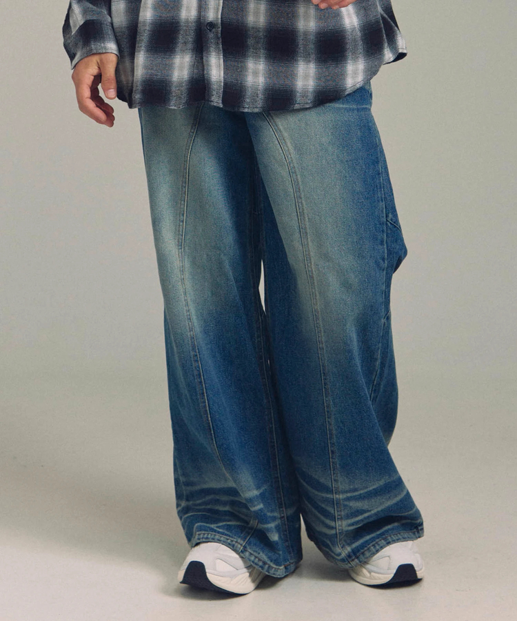 JACKROSE(ジャックローズ) |GA OVERDYE-2WAY JEAN(MENS)
