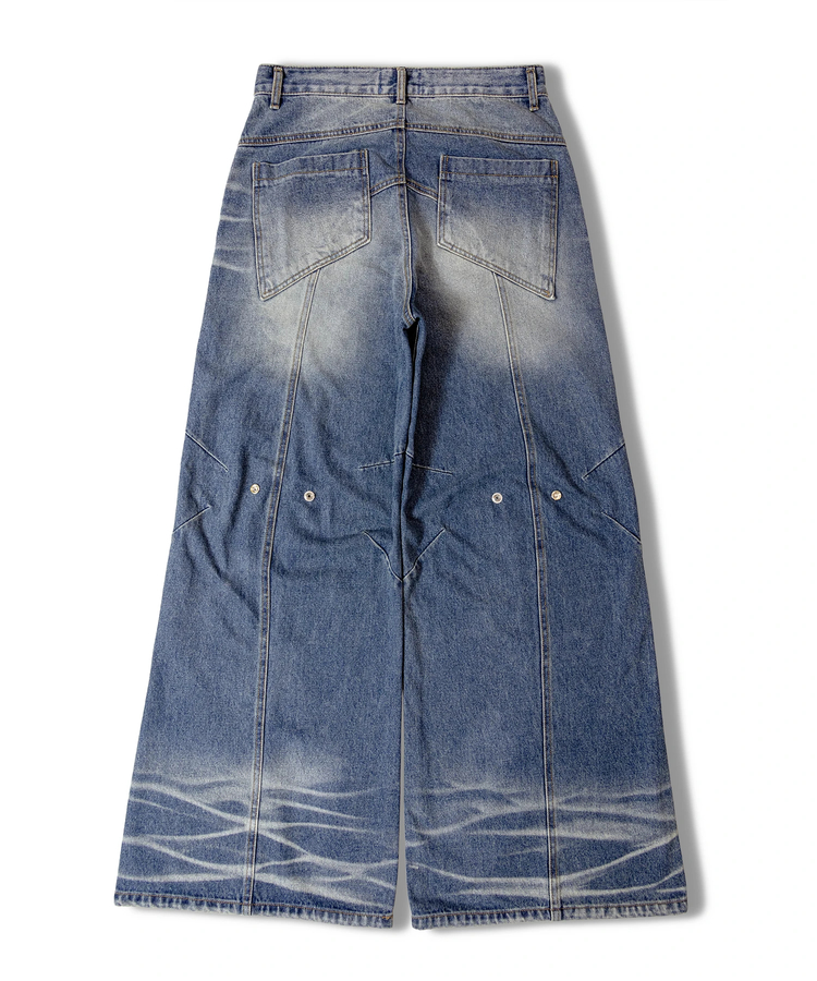 JACKROSE(ジャックローズ) |GA OVERDYE-2WAY JEAN(MENS)