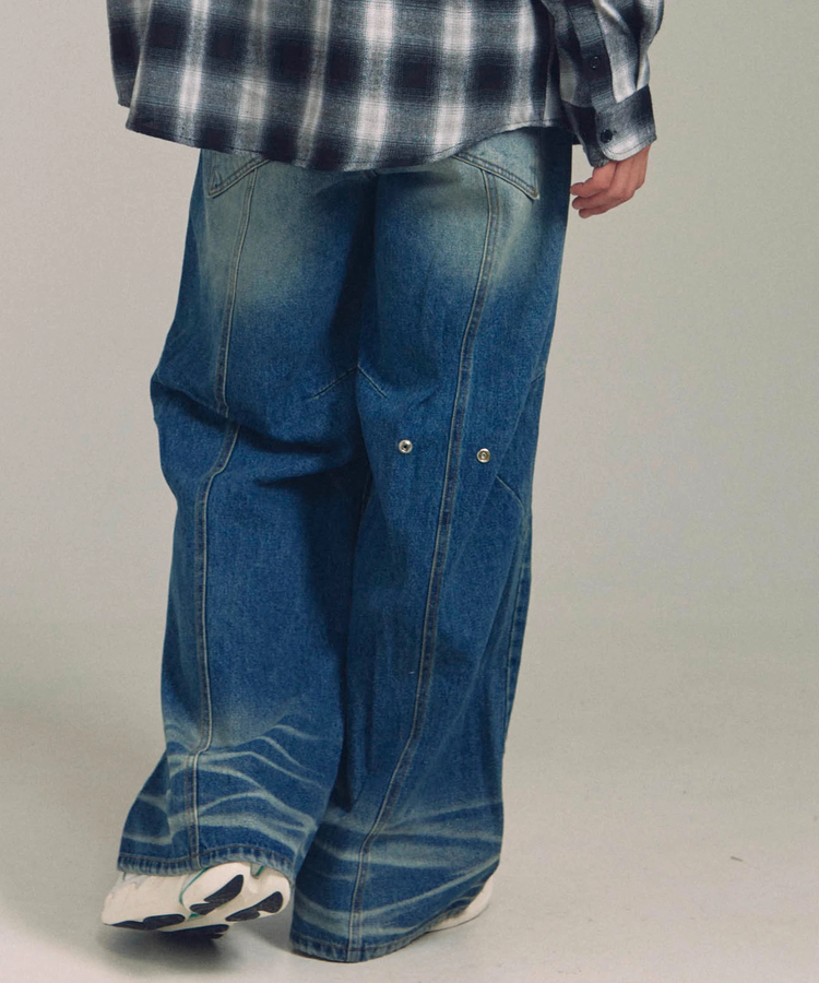 JACKROSE(ジャックローズ) |GA OVERDYE-2WAY JEAN(MENS)