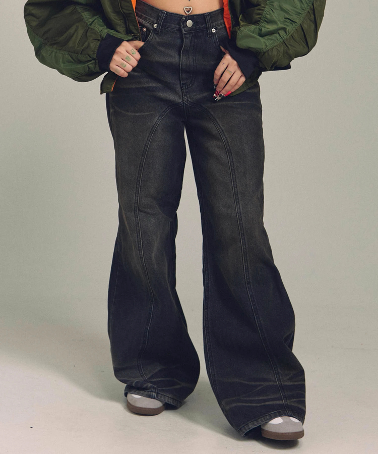 JACKROSE(ジャックローズ) |GA OVERDYE-2WAY JEAN(MENS)