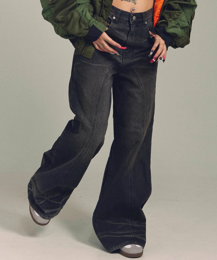 JACKROSE(ジャックローズ) |GA OVERDYE-2WAY JEAN(MENS)