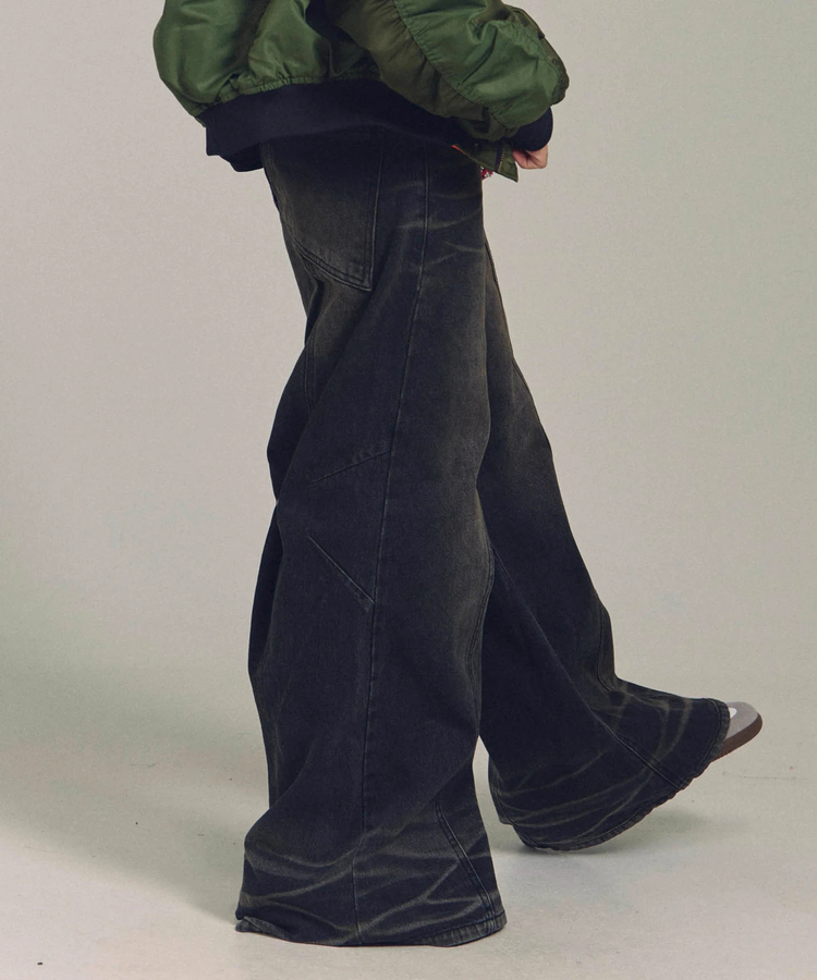 JACKROSE(ジャックローズ) |GA OVERDYE-2WAY JEAN(MENS)