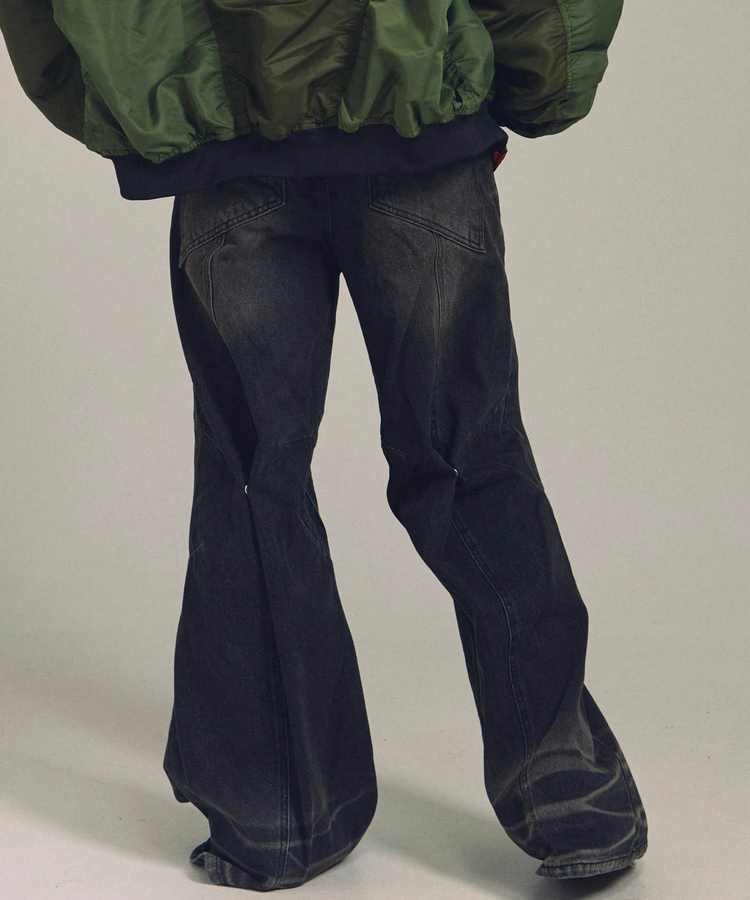 JACKROSE(ジャックローズ) |GA OVERDYE-2WAY JEAN(MENS)