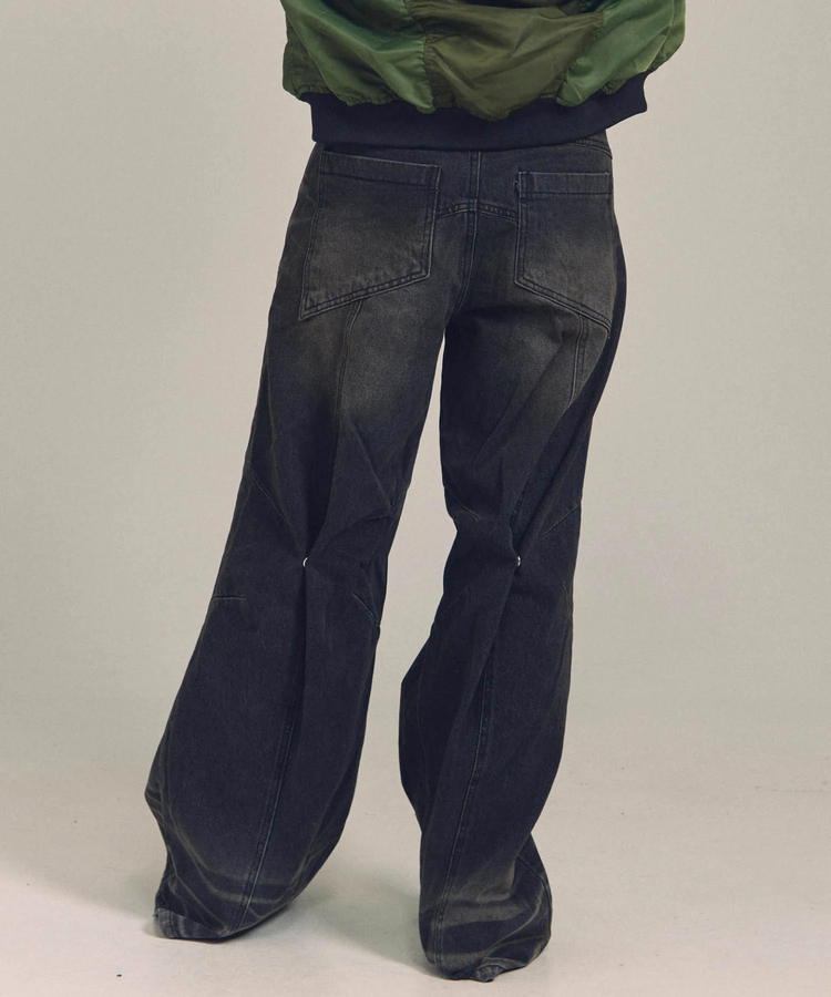 JACKROSE(ジャックローズ) |GA OVERDYE-2WAY JEAN(MENS)
