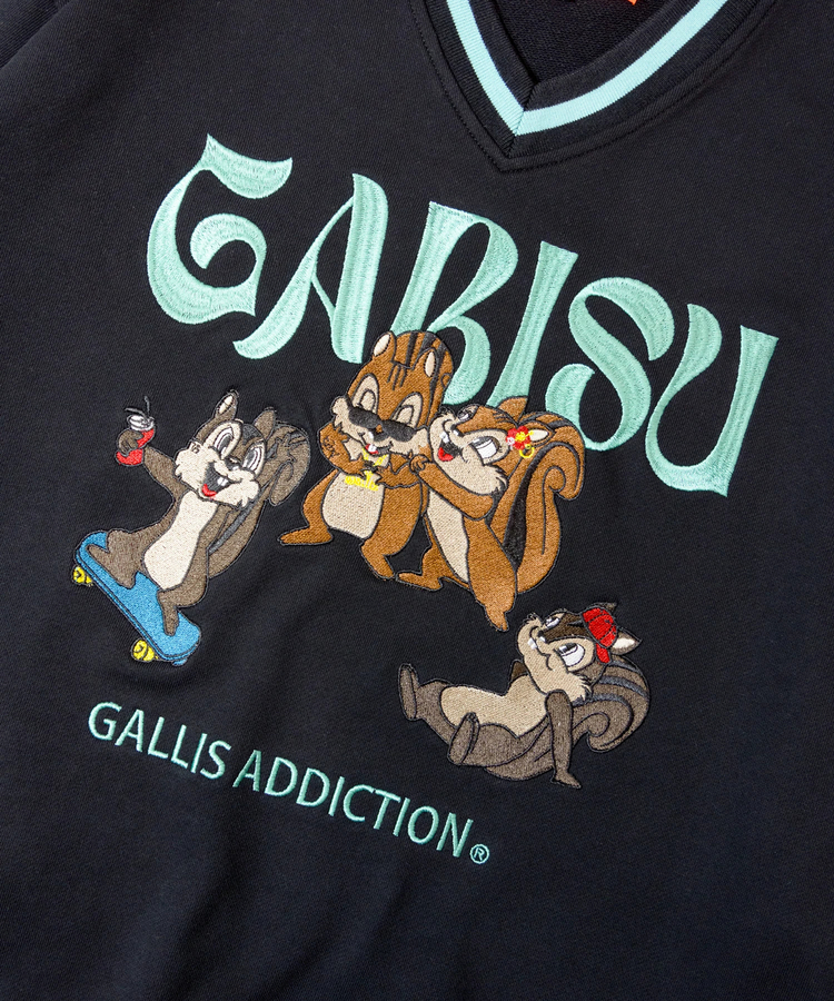 JACKROSE(ジャックローズ) |GARISU-チル友Vネックトレーナー(MENS)