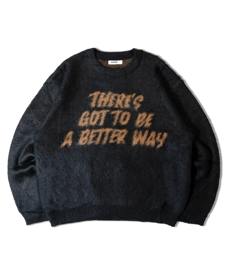 JACKROSE(ジャックローズ) |JE-シャギーロゴニット(MENS)