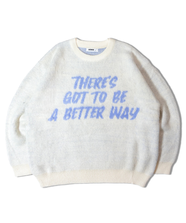 JACKROSE(ジャックローズ) |JE-シャギーロゴニット(MENS)