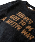 JACKROSE(ジャックローズ) |JE-シャギーロゴニット(MENS)