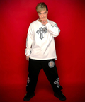 JACKROSE(ジャックローズ) |【GALFY×GALLIS ADDICTION】 ガリノハーツスウェットパンツ *セットアップ対応(MENS/WOMENS)