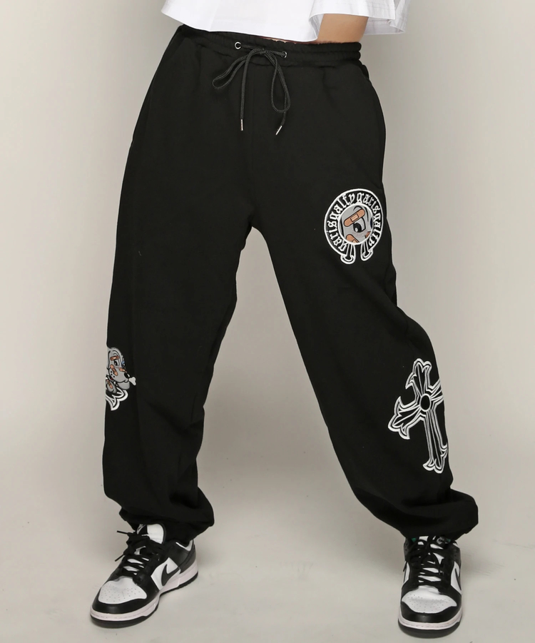JACKROSE(ジャックローズ) |【GALFY×GALLIS ADDICTION】 ガリノハーツスウェットパンツ *セットアップ対応(MENS/WOMENS)