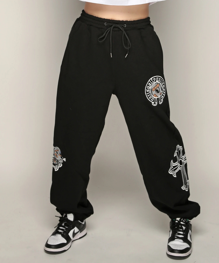 JACKROSE(ジャックローズ) |【GALFY×GALLIS ADDICTION】 ガリノハーツスウェットパンツ *セットアップ対応(MENS/WOMENS)