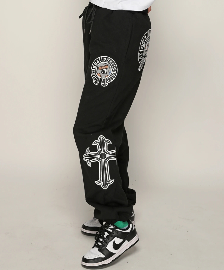 JACKROSE(ジャックローズ) |【GALFY×GALLIS ADDICTION】 ガリノハーツスウェットパンツ *セットアップ対応(MENS/WOMENS)