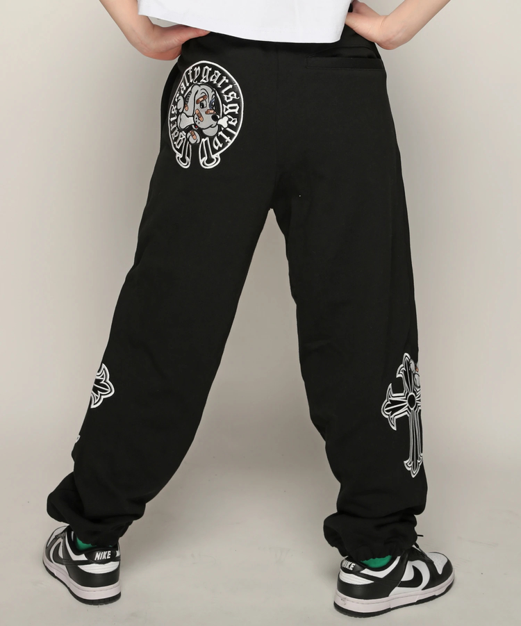 JACKROSE(ジャックローズ) |【GALFY×GALLIS ADDICTION】 ガリノハーツスウェットパンツ *セットアップ対応(MENS/WOMENS)