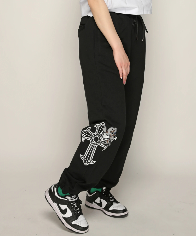 JACKROSE(ジャックローズ) |【GALFY×GALLIS ADDICTION】 ガリノハーツスウェットパンツ *セットアップ対応(MENS/WOMENS)
