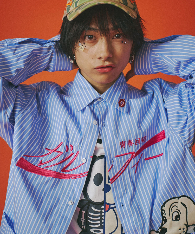 JACKROSE(ジャックローズ) |GALFY/ガルフィー きゅんきゅんLOVEシャツ LS (MENS)