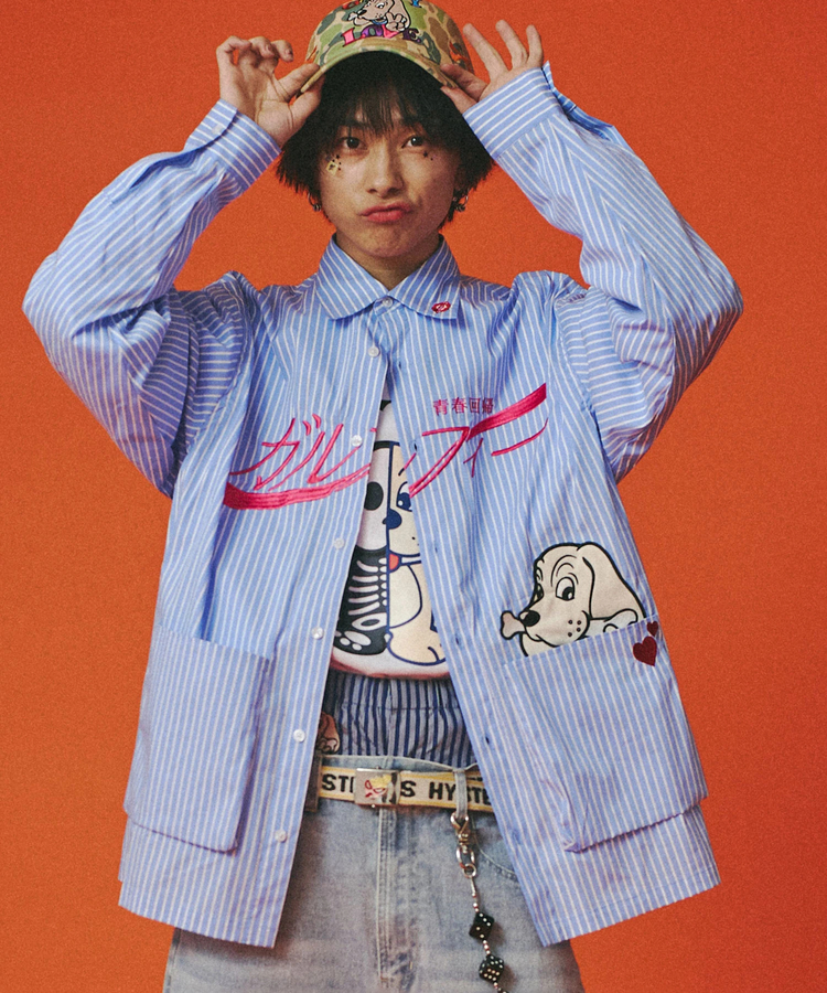 JACKROSE(ジャックローズ) |GALFY/ガルフィー きゅんきゅんLOVEシャツ LS (MENS)