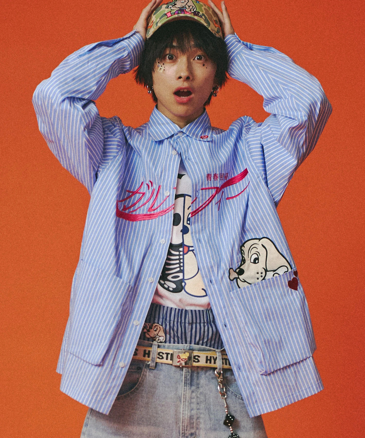 JACKROSE(ジャックローズ) |GALFY/ガルフィー きゅんきゅんLOVEシャツ LS (MENS)