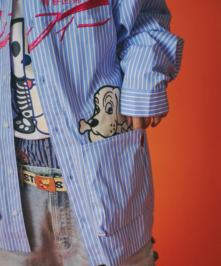 JACKROSE(ジャックローズ) |GALFY/ガルフィー きゅんきゅんLOVEシャツ LS (MENS)