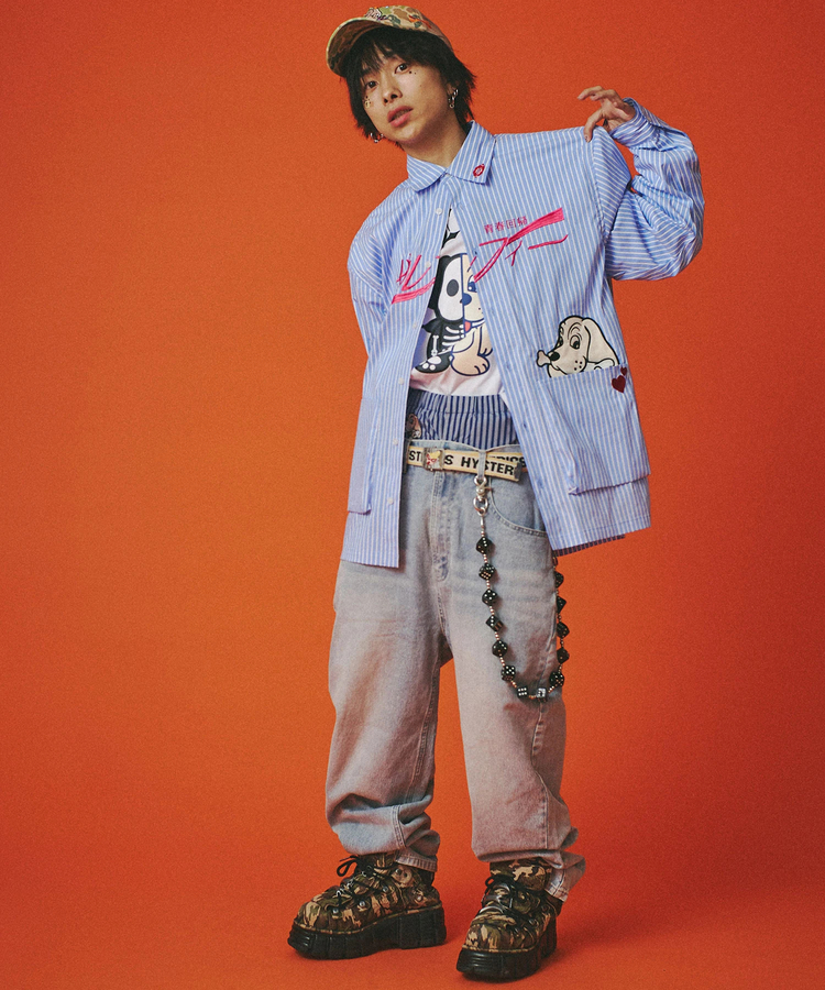 JACKROSE(ジャックローズ) |GALFY/ガルフィー きゅんきゅんLOVEシャツ LS (MENS)