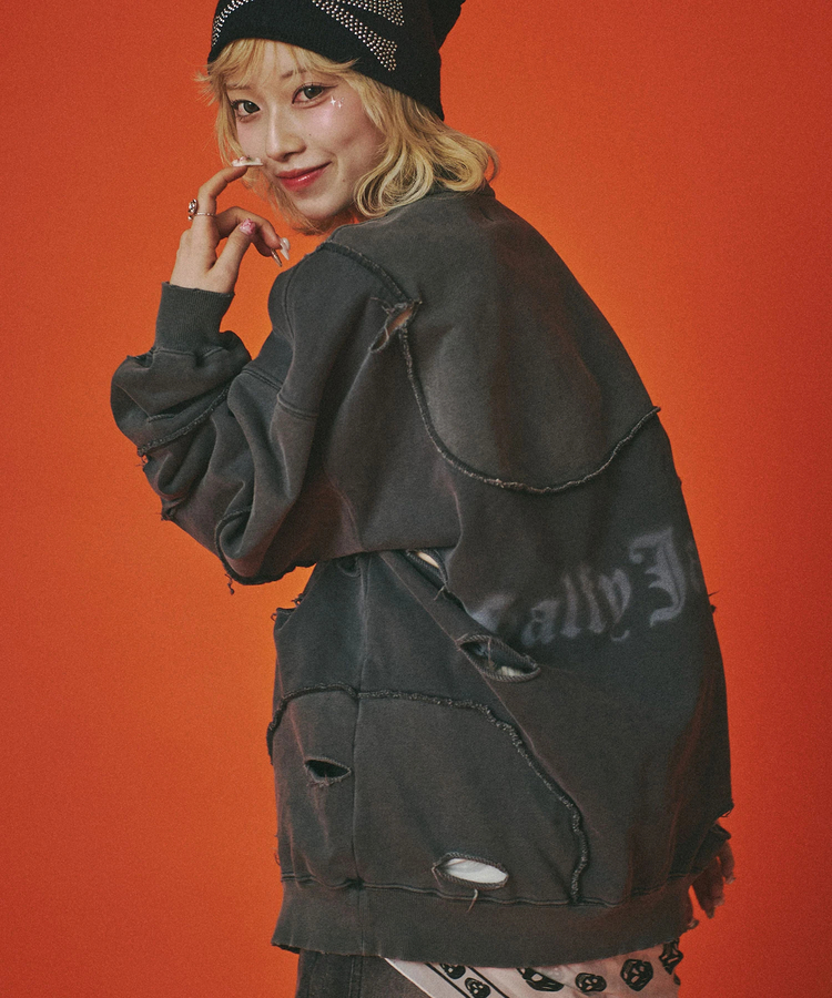 JACKROSE(ジャックローズ) |GALFY/ガルフィー ツギハギゾンビスウェット (MENS)