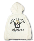 JACKROSE(ジャックローズ) |GALFY×KUROMI/ガルフィー×クロミ モコモコ丸ボアずきんパーカー(WOMENS)