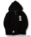 JACKROSE(ジャックローズ) |GALFY×KUROMI/ガルフィー×クロミ モコモコ丸ボアずきんパーカー(WOMENS)
