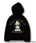 JACKROSE(ジャックローズ) |GALFY×KUROMI/ガルフィー×クロミ モコモコ丸ボアずきんパーカー(WOMENS)