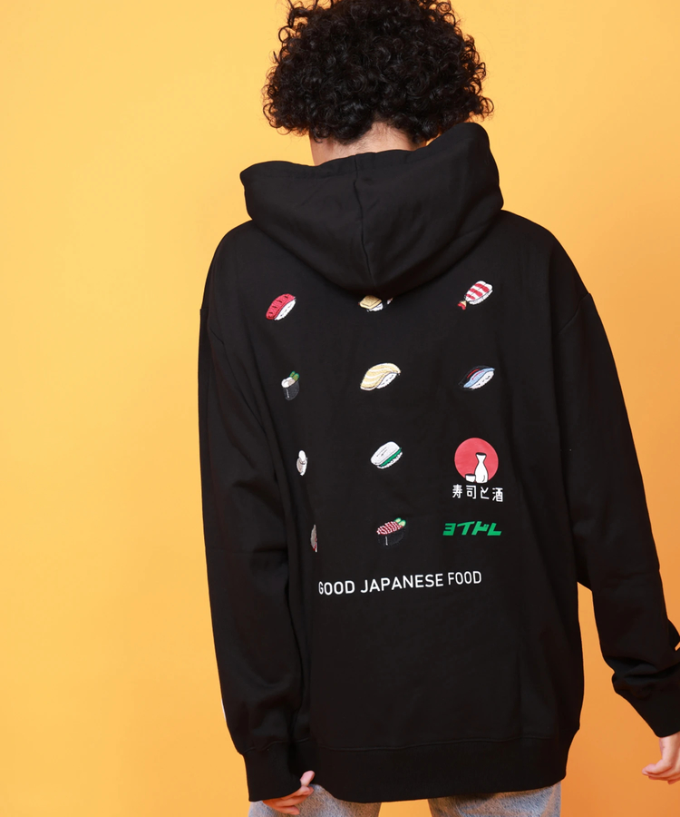JACKROSE(ジャックローズ) |YOIDORE/酔いどれ 寿司 富士見酒 パーカー(MENS)