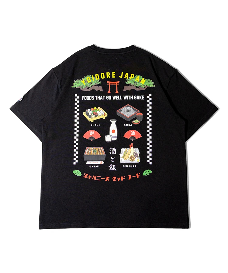 JACKROSE(ジャックローズ) |YOIDORE/酔いどれ 日本食と酒 半袖TEE(MENS)