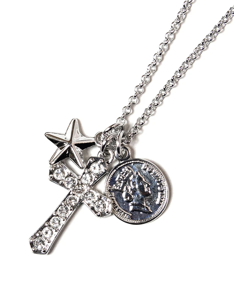 JACKROSE(ジャックローズ) |GA STAR-CROSS-COIN NECKLACE